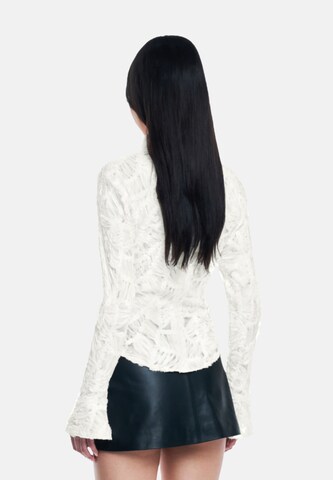 OW Collection Bluse 'Cassie' in Weiß