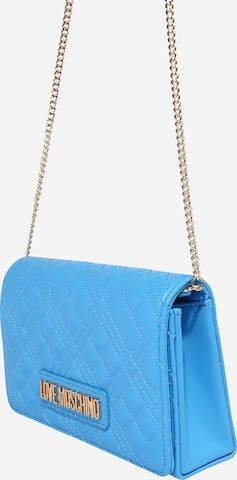 Love Moschino Clutch in Blue: front