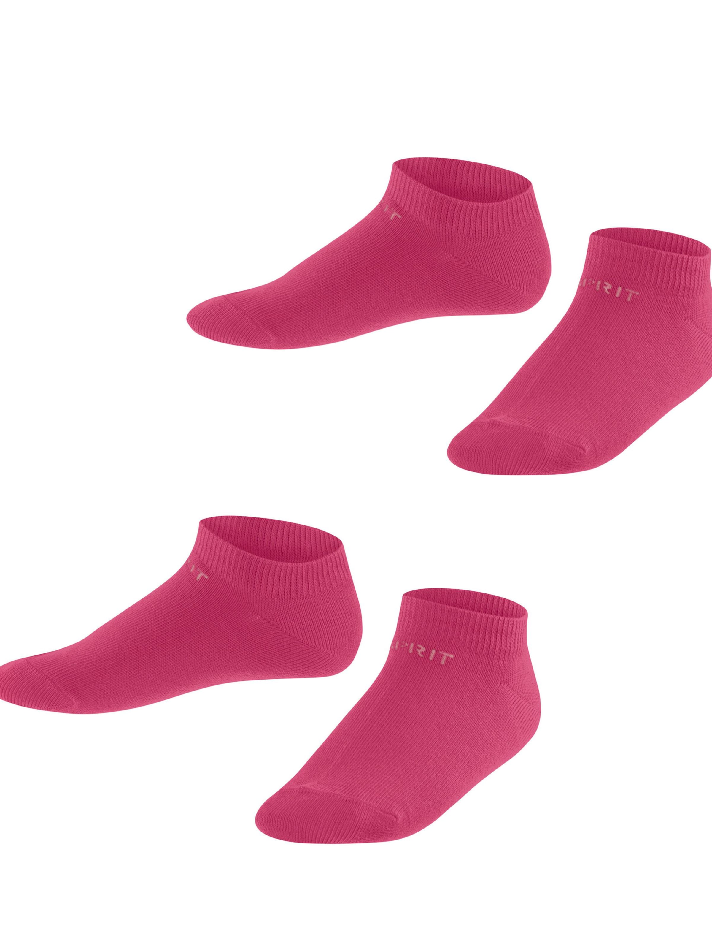 ESPRIT Socken 'Foot Logo 2-Pack'‌‌‌‌‌‌‌‌‌‌ in Rot: Vorderseite