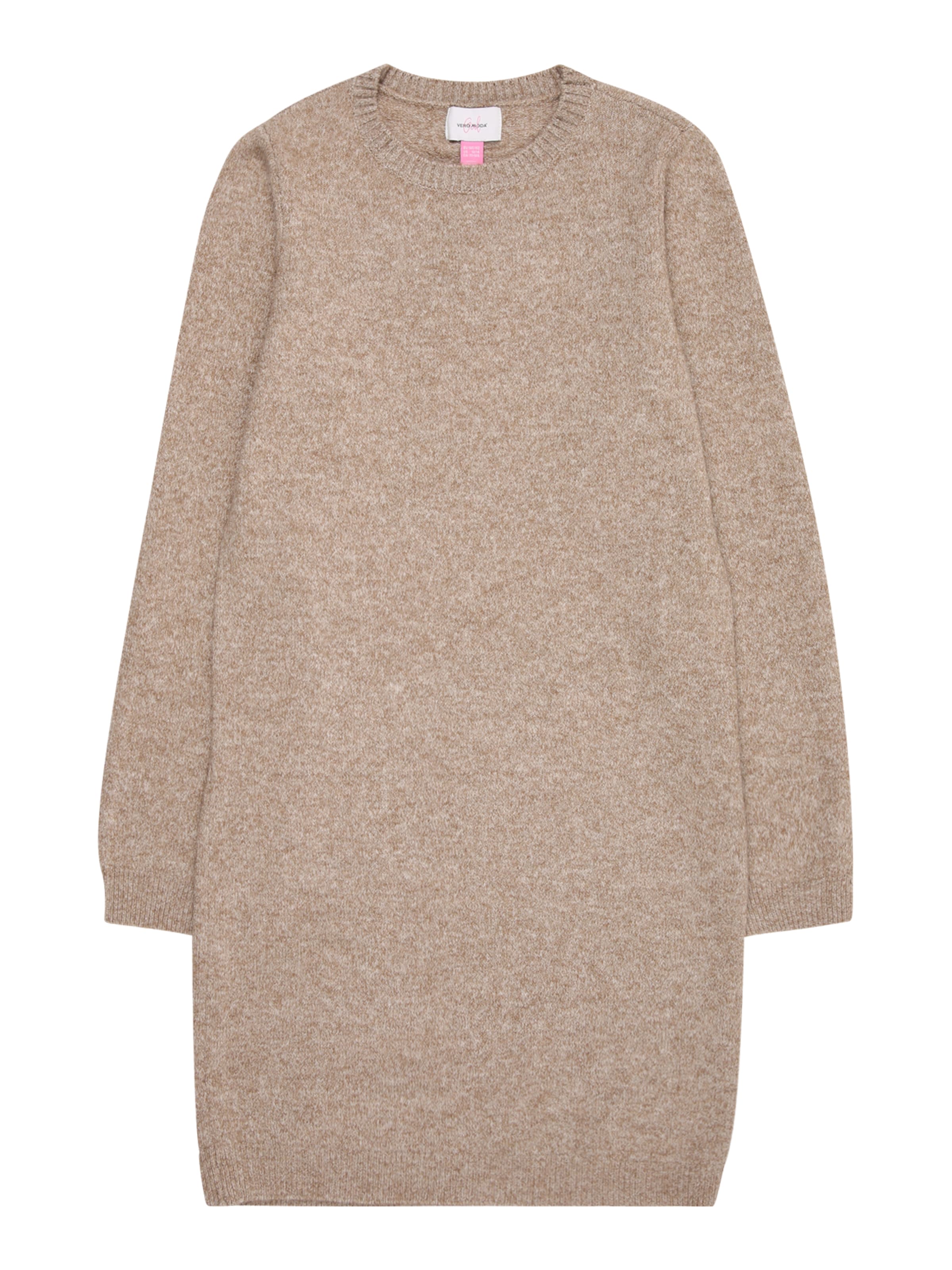 Vero Moda Girl Рокля 'VMDOFFY' в кафяво: отпред