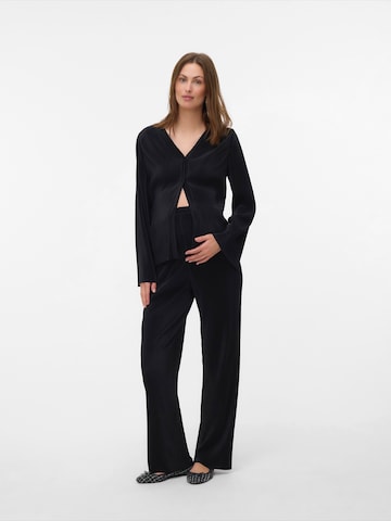 Regular Pantalon 'MLCANA' MAMALICIOUS en noir