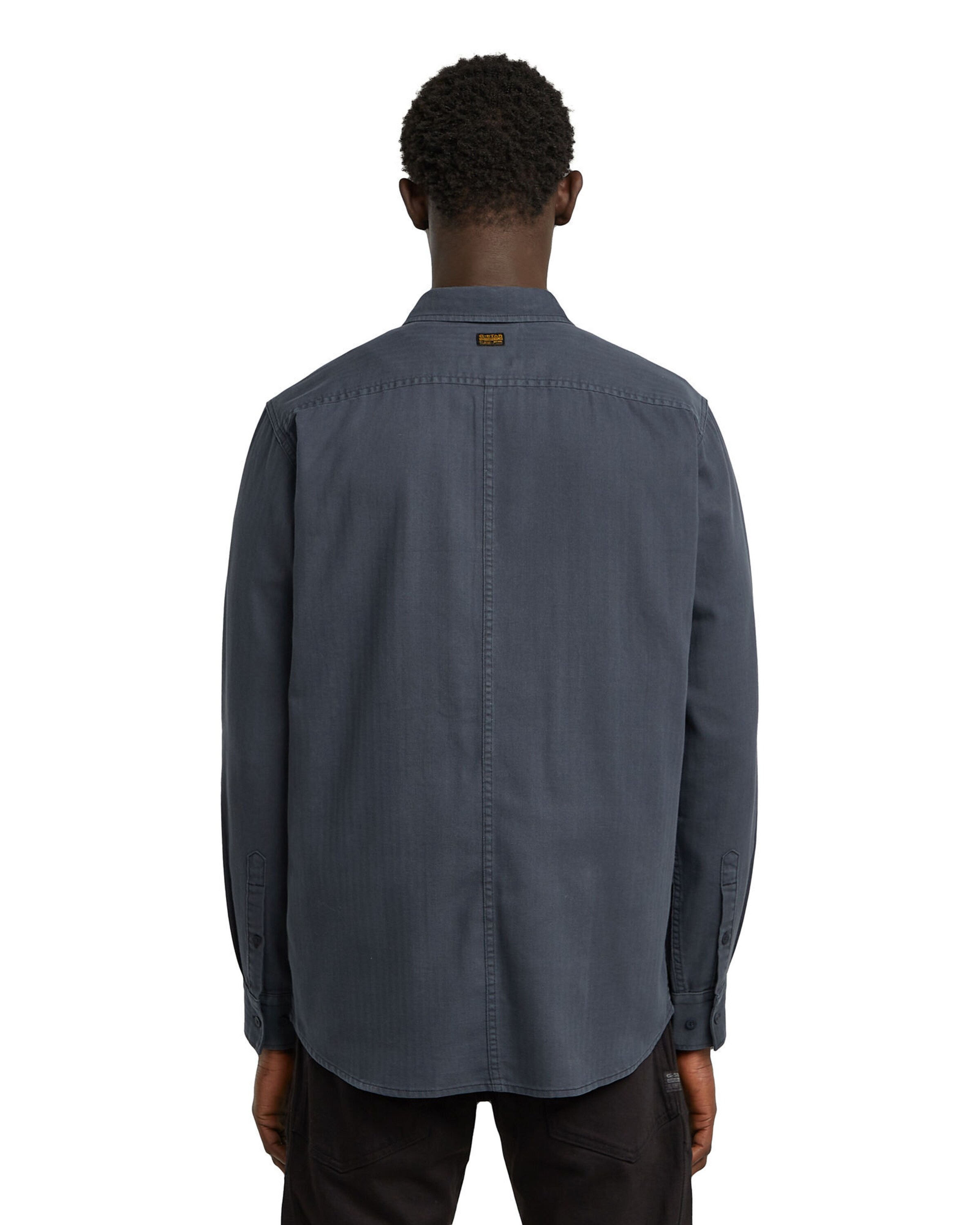 G-STAR Regular fit Button Up Shirt in Blue