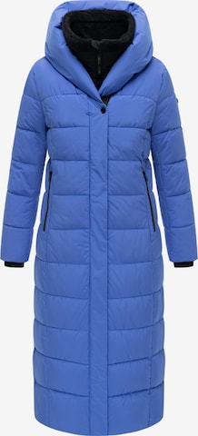MARIKOO Winter coat 'Pakoraa 16' in Blue: front