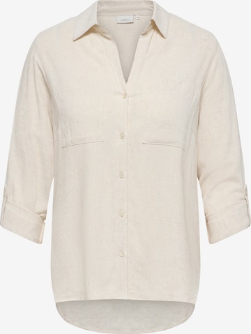 ONLY Carmakoma Pusero 'CARSIESTA YASMIN' värissä beige: etupuoli