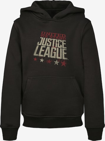 Sweat 'DC Comics Justice League Movie United We Stand' F4NT4STIC en noir : devant