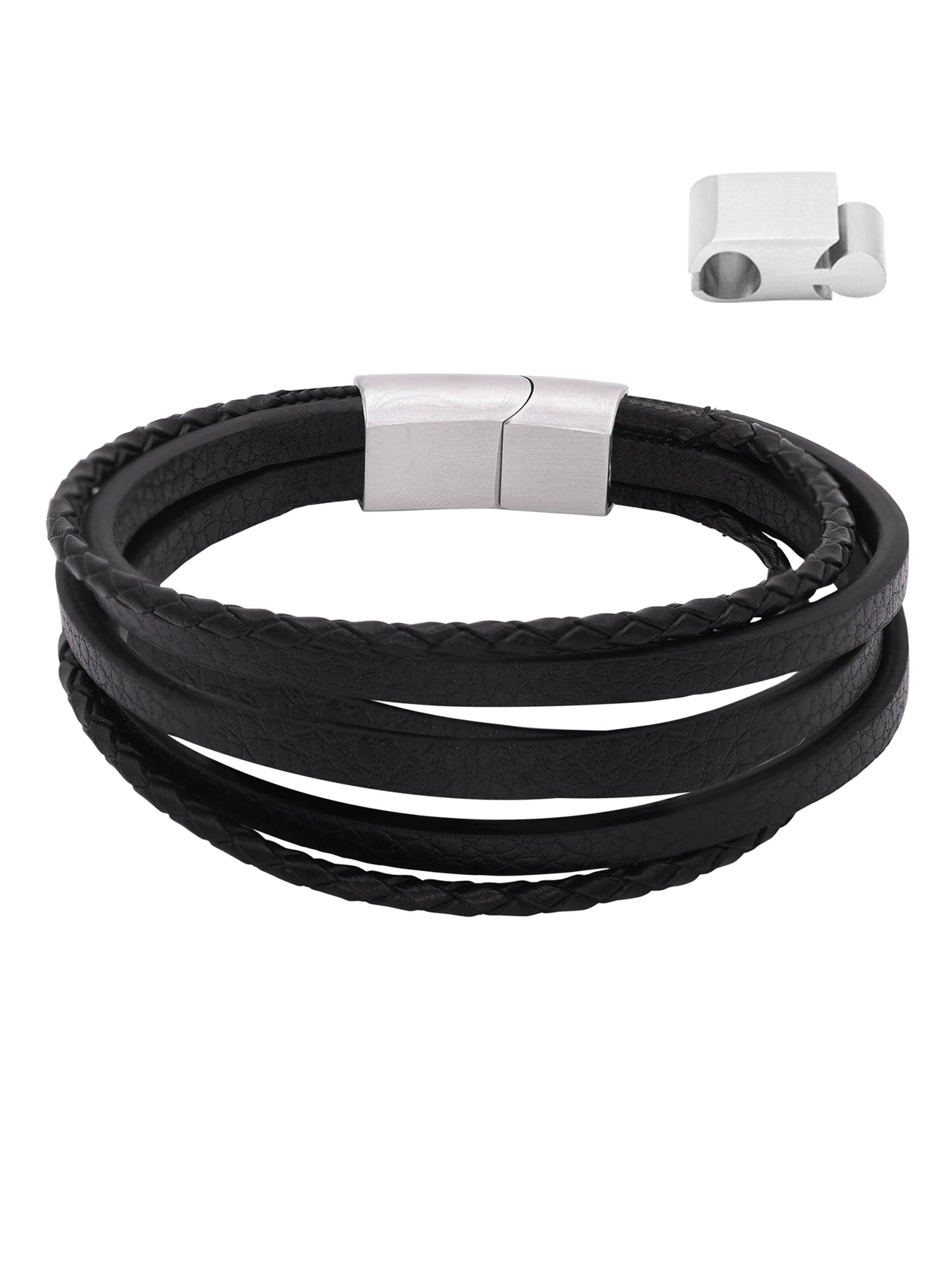 Heideman Bracelet 'Samu' in Black: front