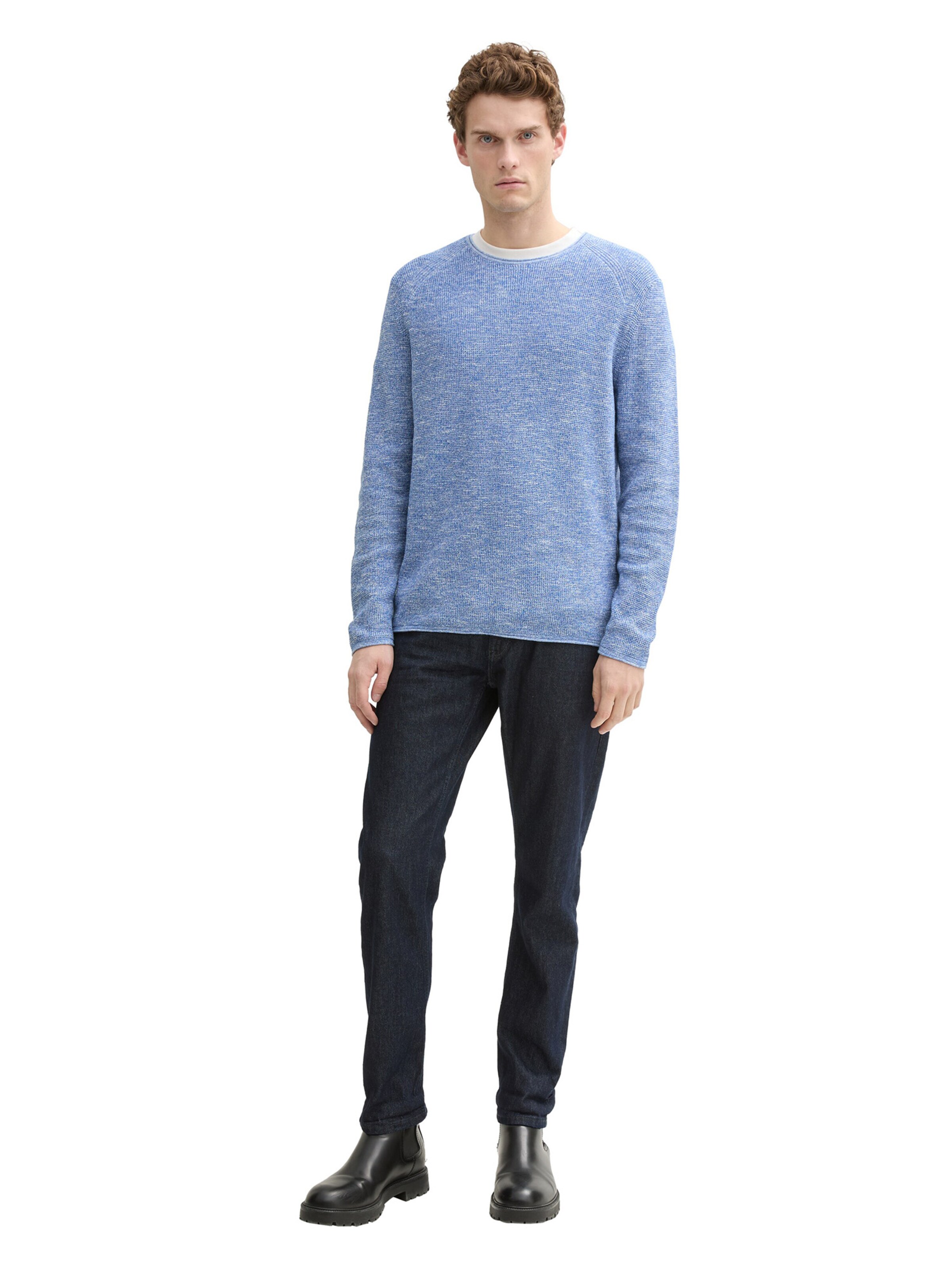 TOM TAILOR Trui in Blauw