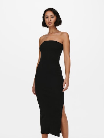 Robe 'Nessa' ONLY en noir : devant