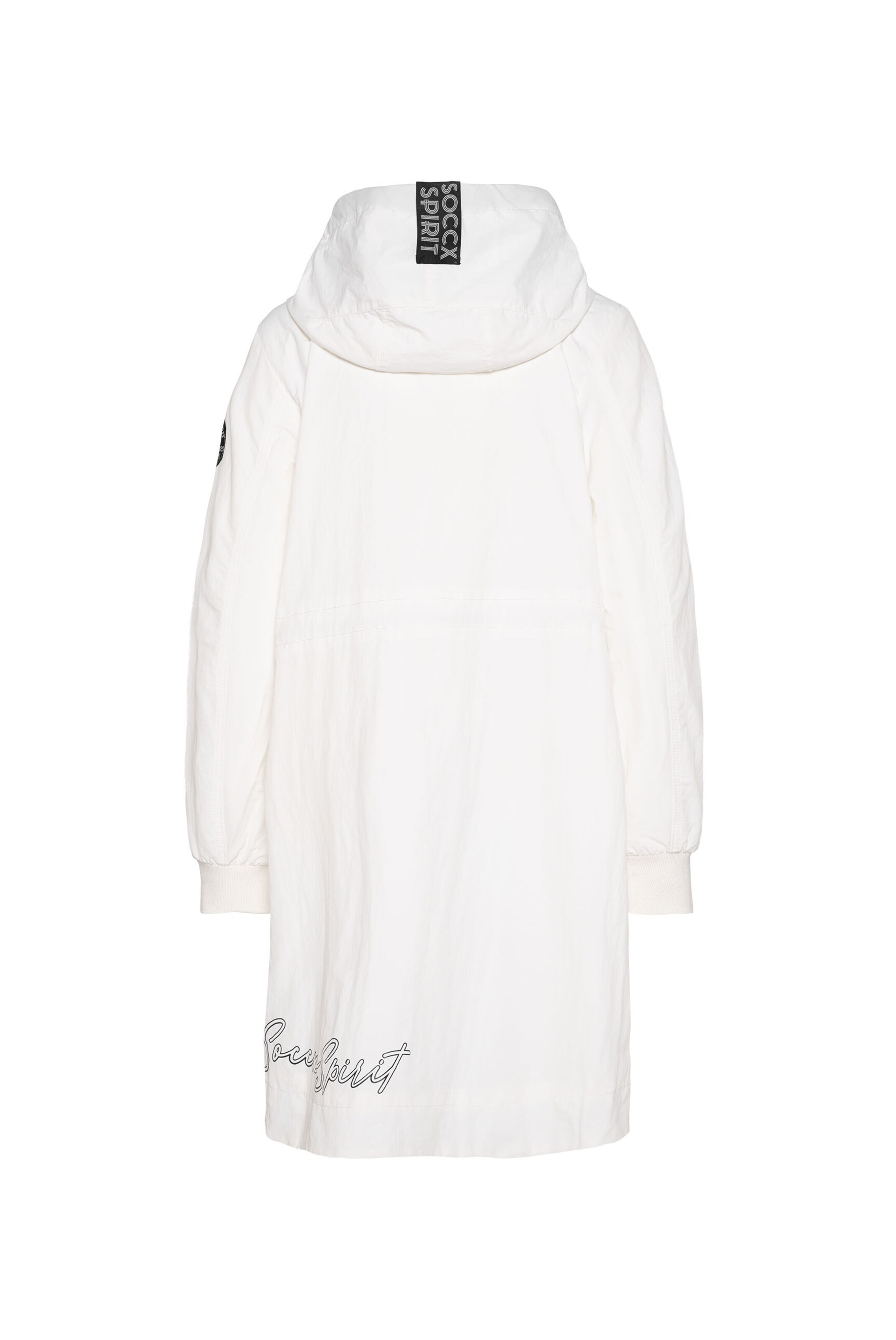 Soccx Parka in Weiß