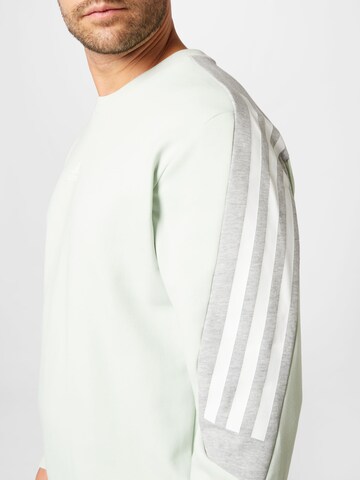 ADIDAS SPORTSWEAR Athletic Sweatshirt 'Future Icons 3-Stripes' in Green