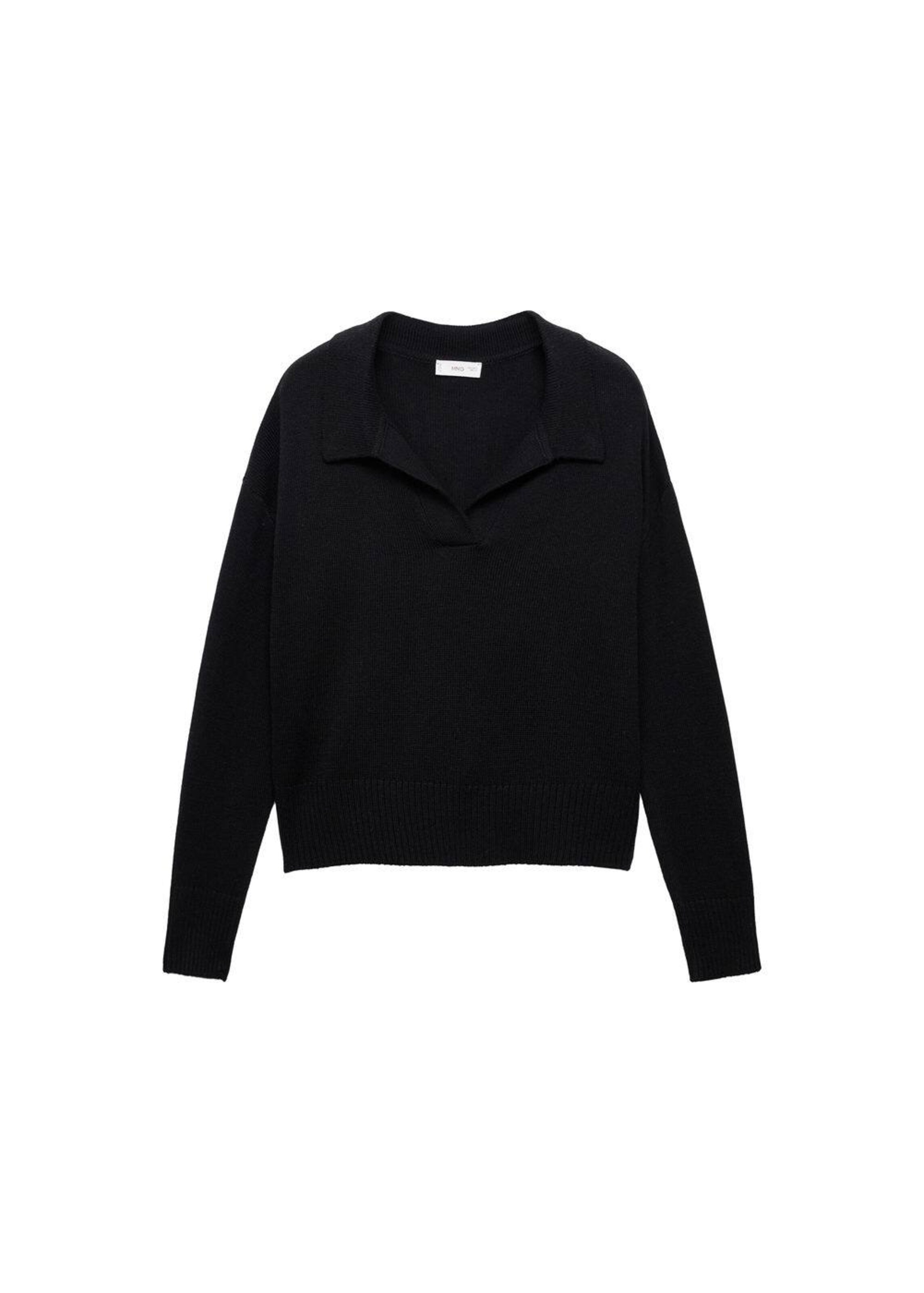 MANGO TEEN Pullover 'Polito' in Schwarz: Vorderseite