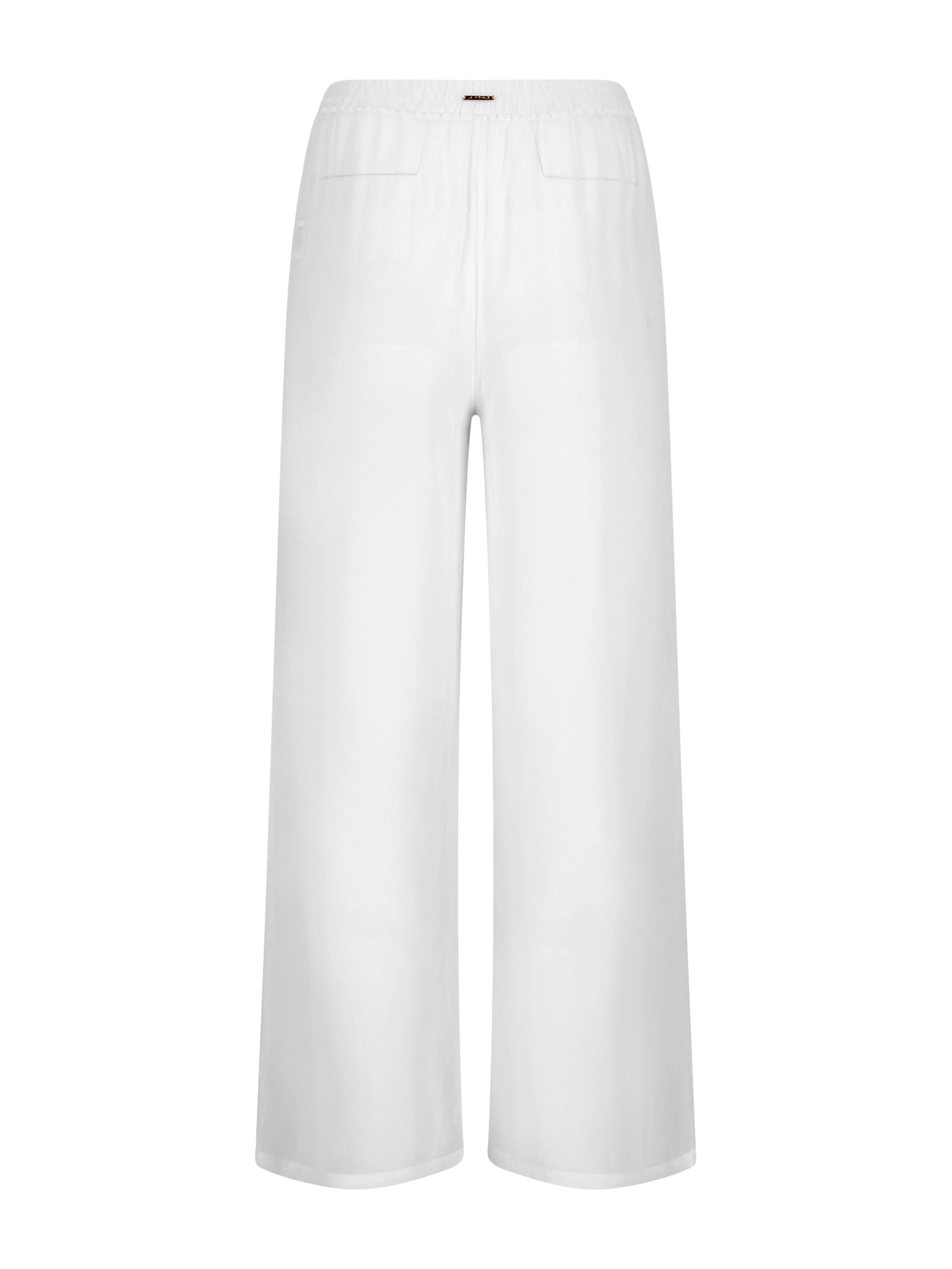 La Michaux Loosefit Pantalon in Wit