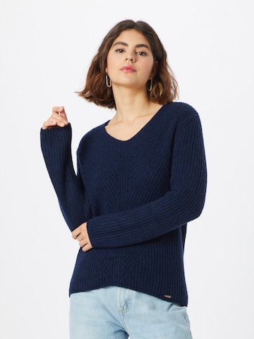 Pull-over CINQUE en bleu : devant