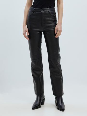 EDITED Regular Trousers 'Oonagh' in Black: front
