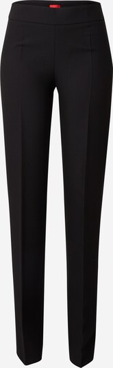 HUGO Pantalon à plis 'Haitama' en noir, Vue avec produit