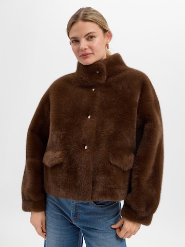 JOOP! Tussenjas ' Olaya ' in Bruin: voorkant