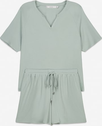 Women' Secret Pyjamashortsit värissä vihreä: etupuoli