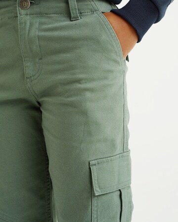 WE Fashion tavaline Püksid, värv roheline