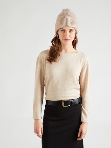 VERO MODA Trui 'BELLA' in Beige: voorkant