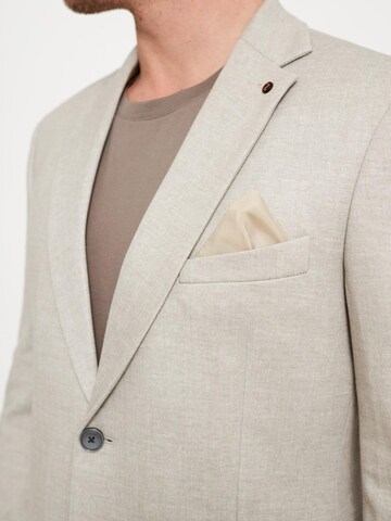 Zuitable Regular fit Suit Jacket 'DiNick' in Beige