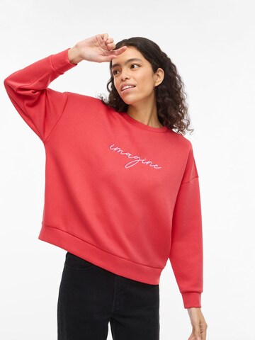 VILA Sweatshirt 'Siffi' in Oranje