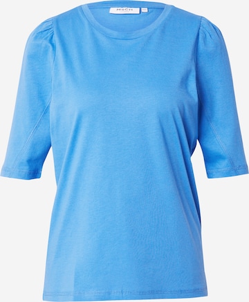 MSCH COPENHAGEN T-shirt 'Tiffa Logan' i blå: framsida
