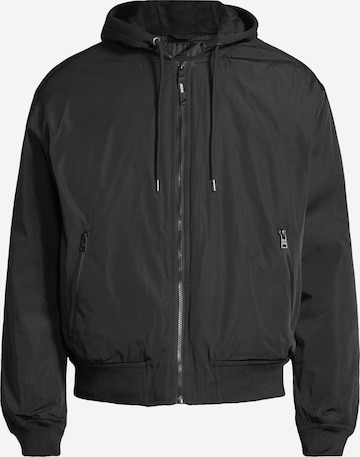 AÉROPOSTALE Between-season jacket in Black: front