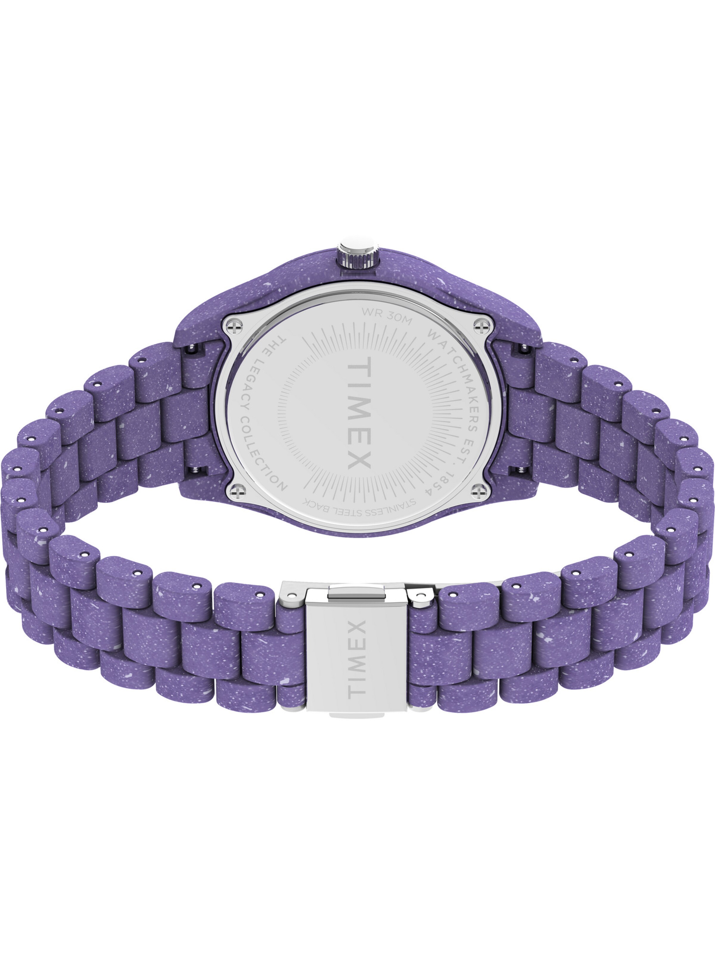 Montre à affichage analogique TIMEX en violet