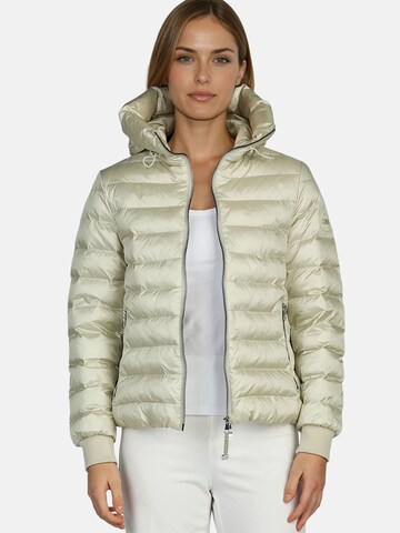 No. 1 Como Jacke  'Capo' in Beige: Vorderseite
