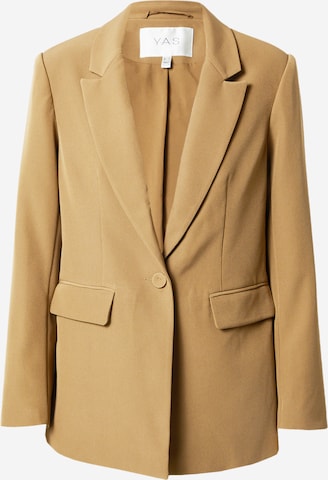 Y.A.S Blazer 'BLURIS' i brun: forside