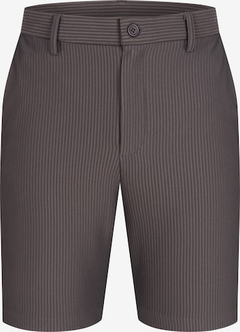 INDICODE JEANS Shorts 'Gustiono' in Grau: Vorderseite