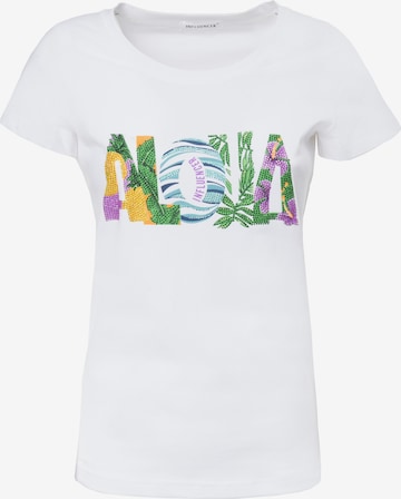 Influencer Paita 'Aloha' värissä valkoinen: etupuoli