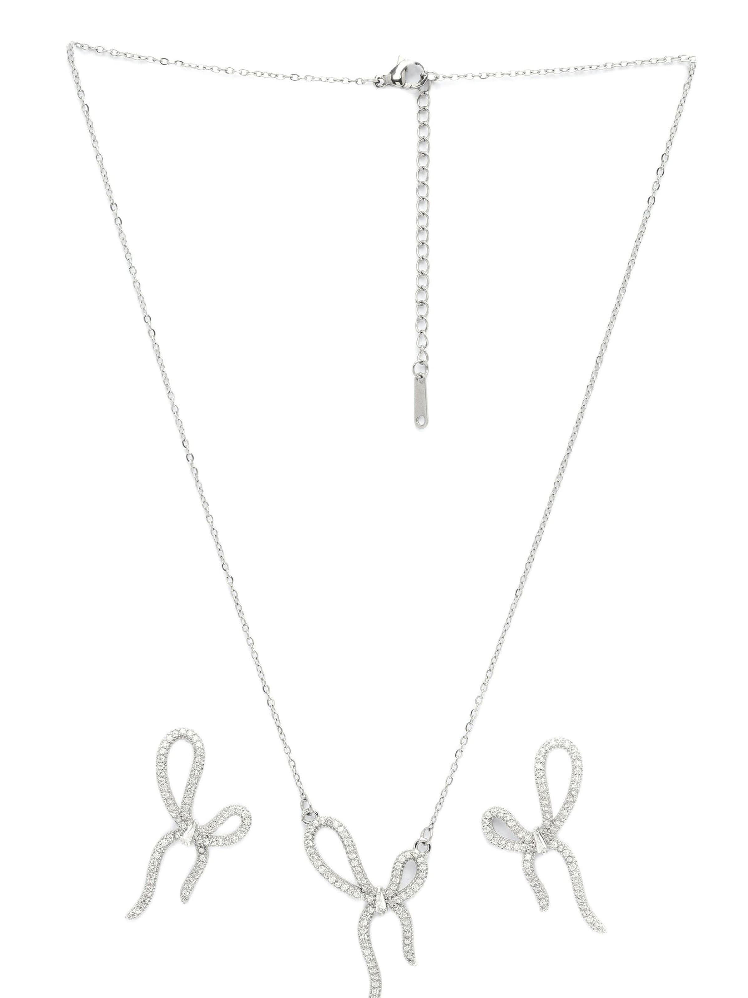 AVANT-GARDE PARIS - Conjunto de joyería 'Dariama' en plata: frente