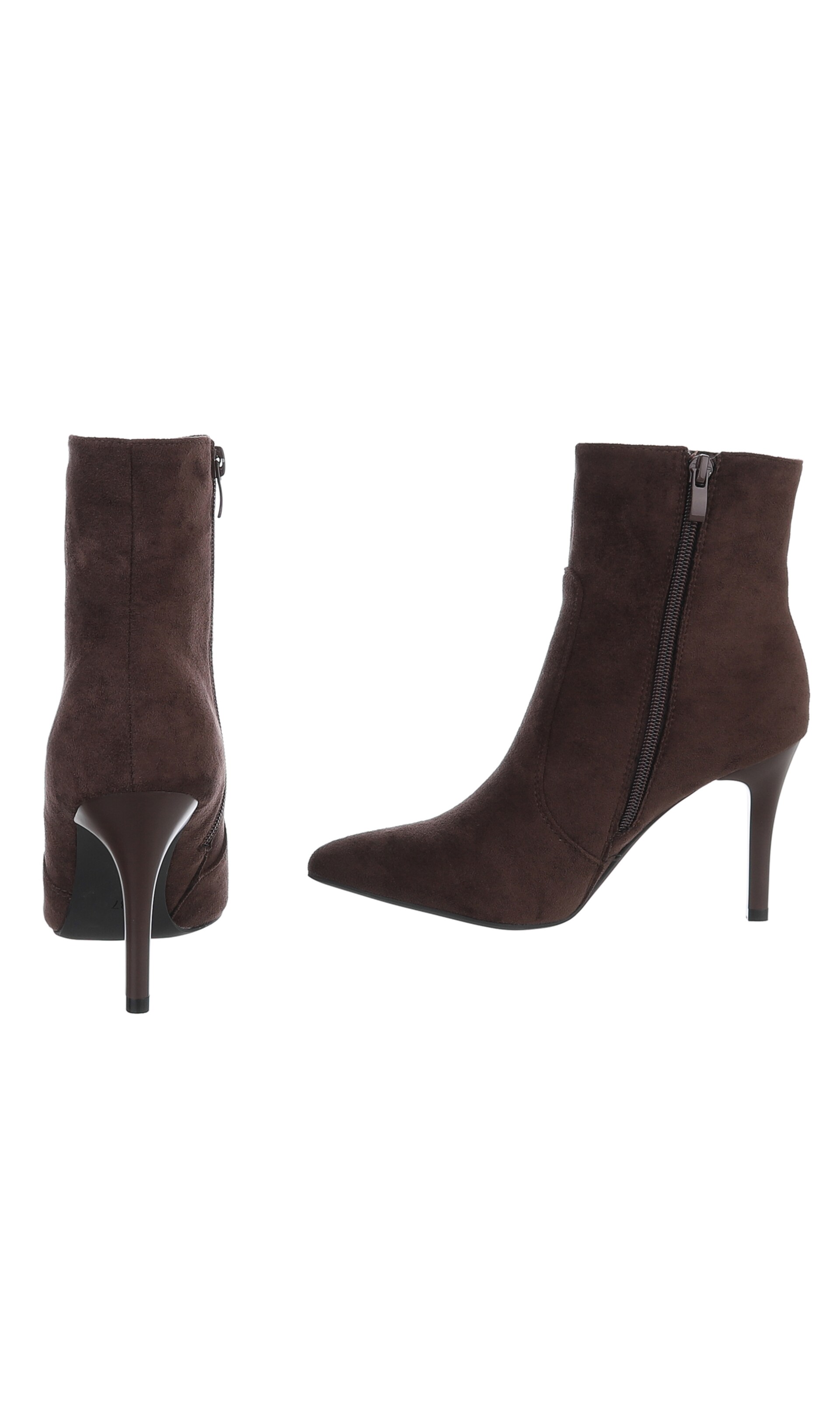 Ital-Design Stiefelette in Braun