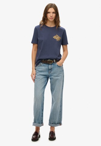 Superdry Shirt in Blauw