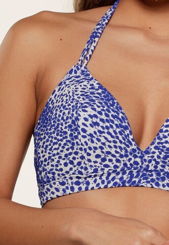 LingaDore - Triángulo Top de bikini en azul