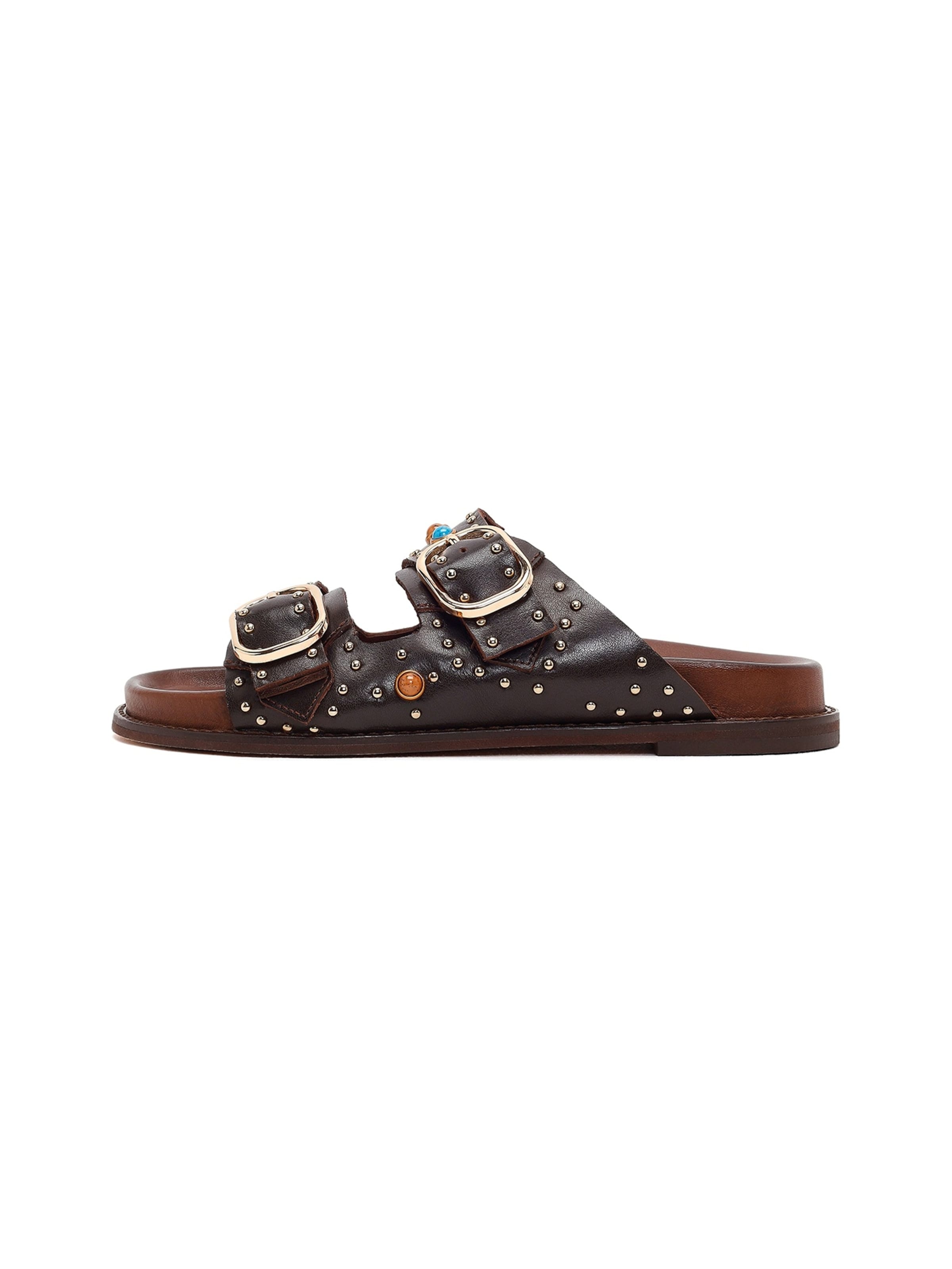 Mule Derimod en marron