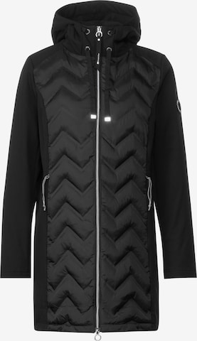 STREET ONE Between-Seasons Coat in Black: front