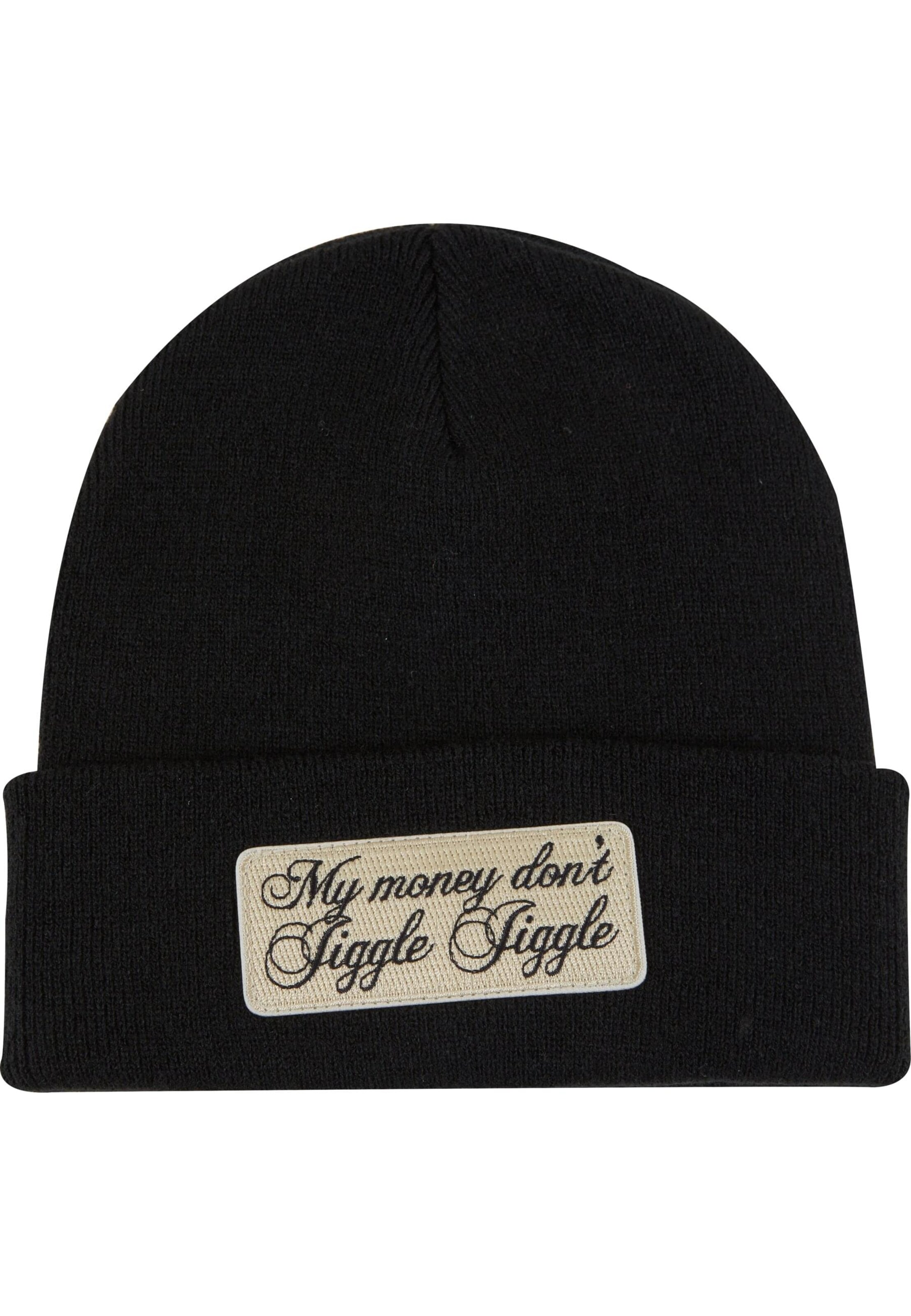 Pica Pica Beanie in Black: front