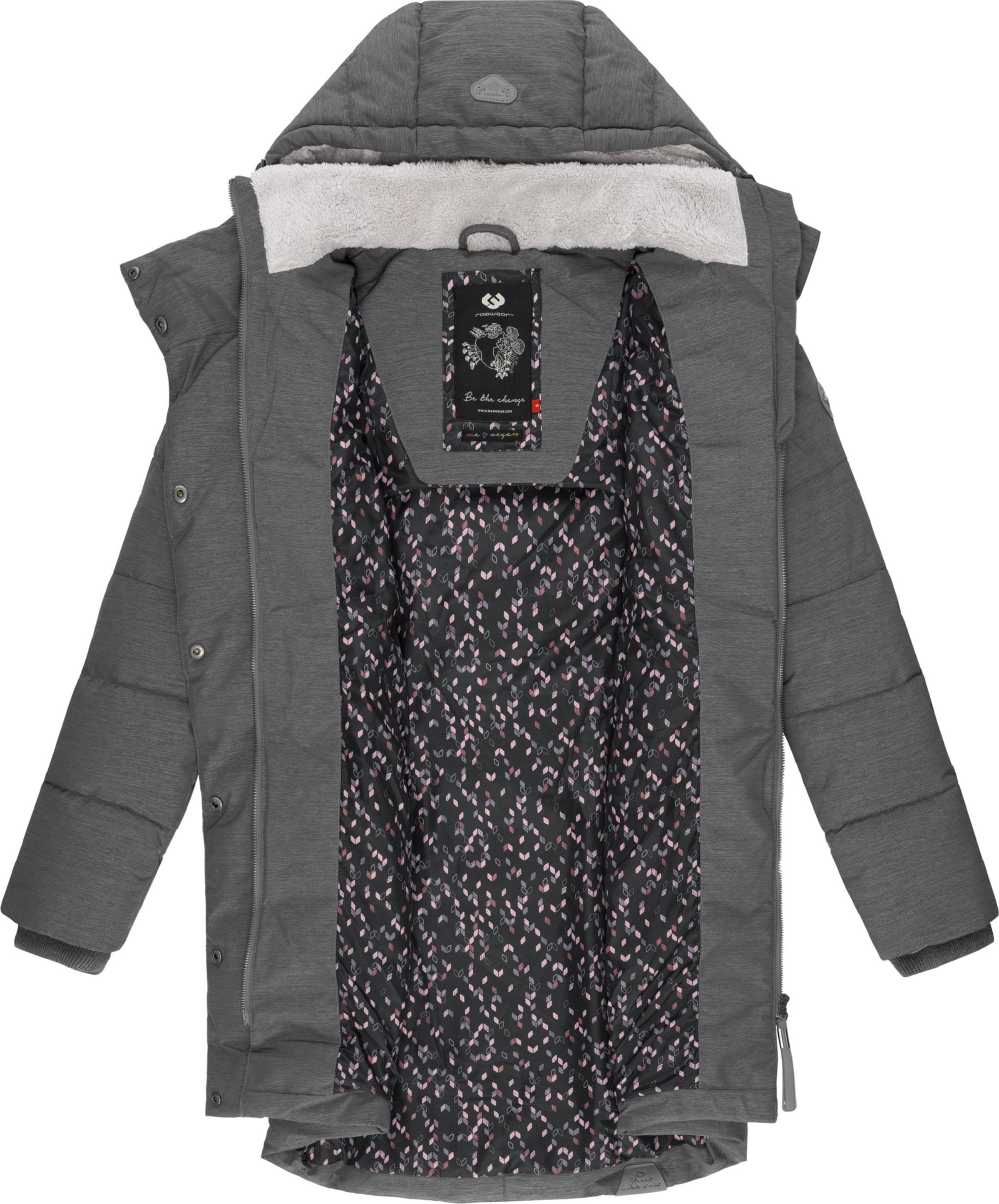 Ragwear Зимно палто 'Pavla' в сиво