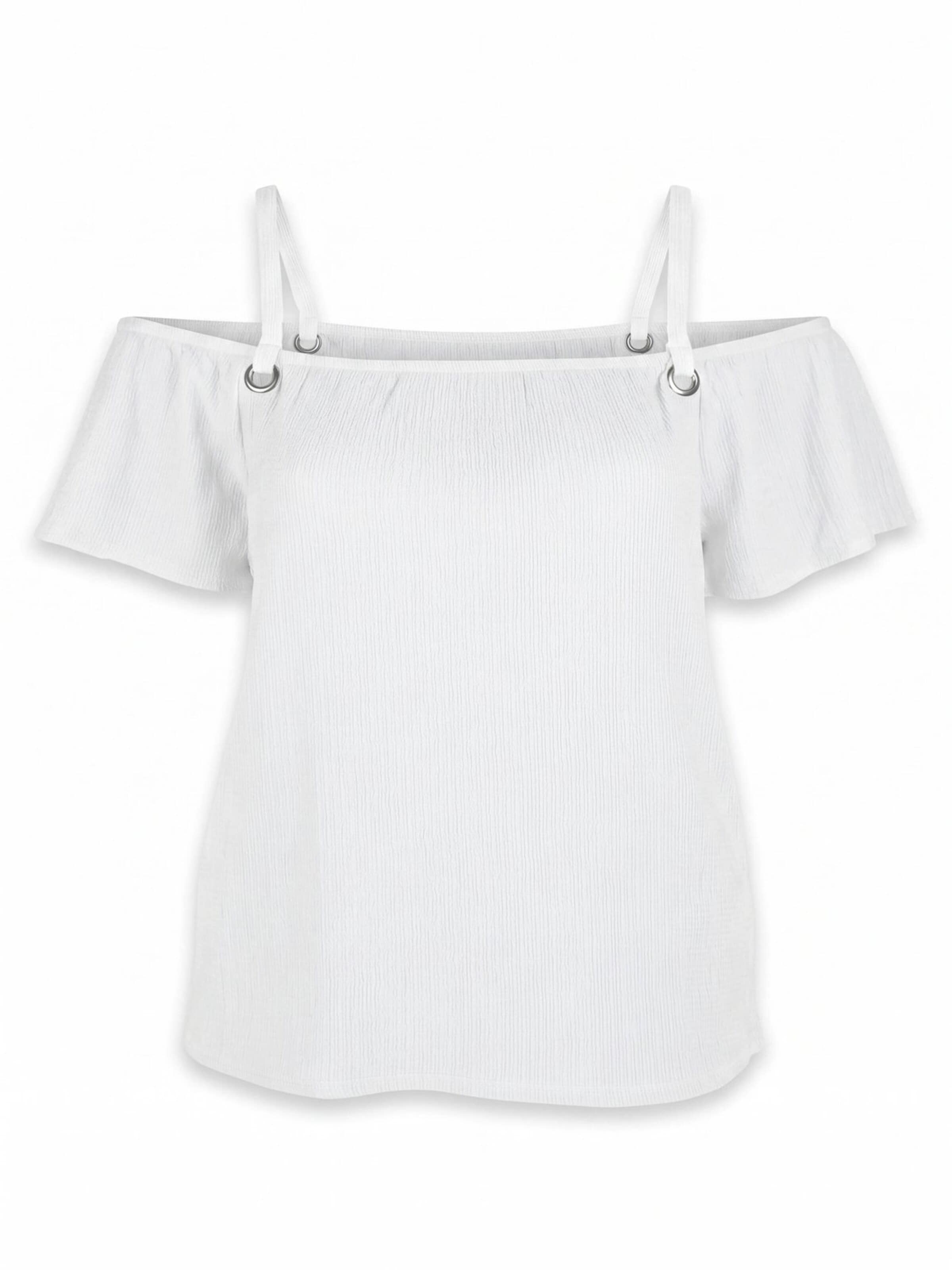 Shape Of You Blouse in White