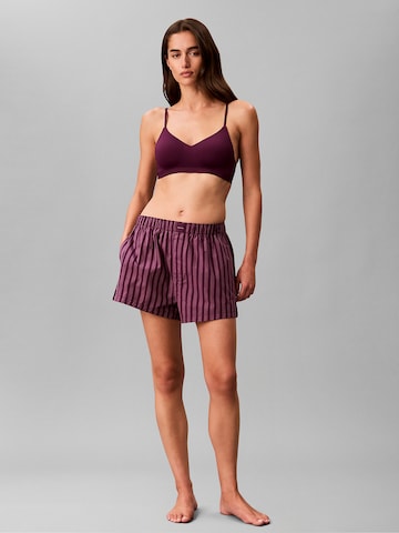 Calvin Klein Underwear Pyjamahose in Lila