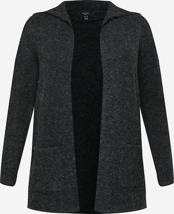 Vero Moda Curve Knit cardigan 'Doffy' in Black: front