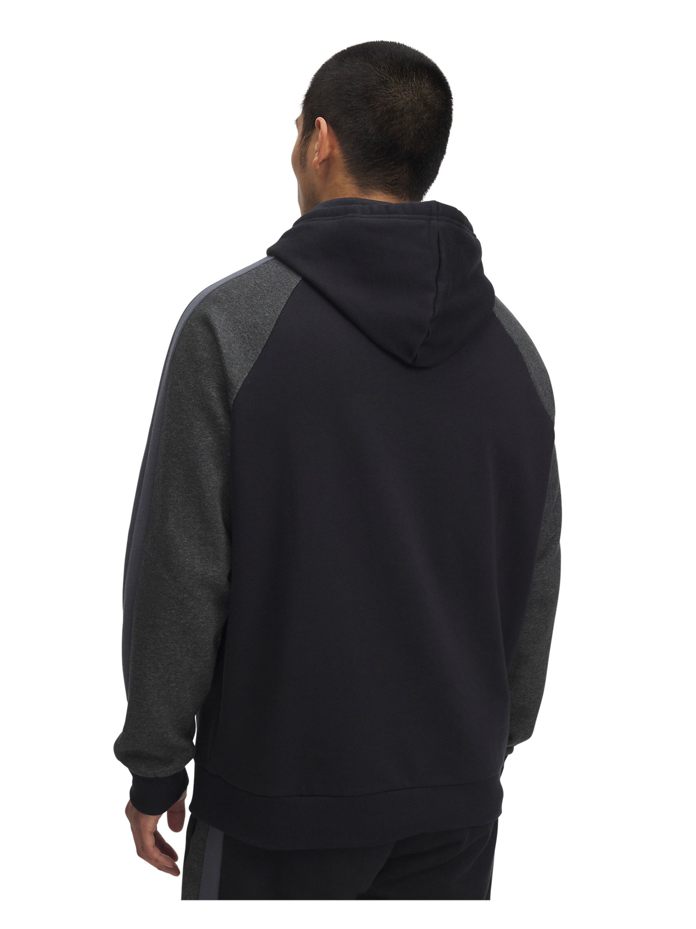 UNDER ARMOUR Sports sweatshirt 'Rival' in Black