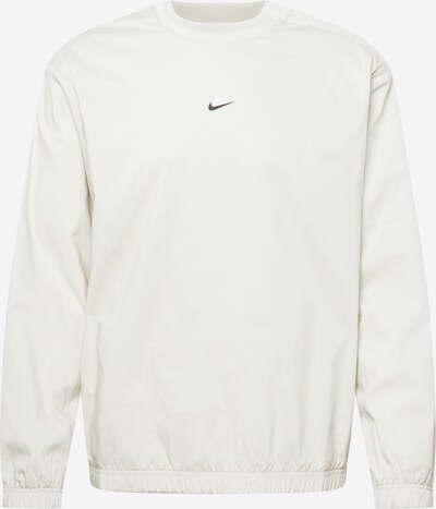 Nike Sportswear Sweatshirt in hellgrau / schwarz / weiß, Produktansicht