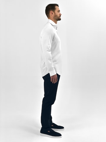 Vercate Slim Fit Businesshemd 'No. 28'‌‌‌ in Weiß