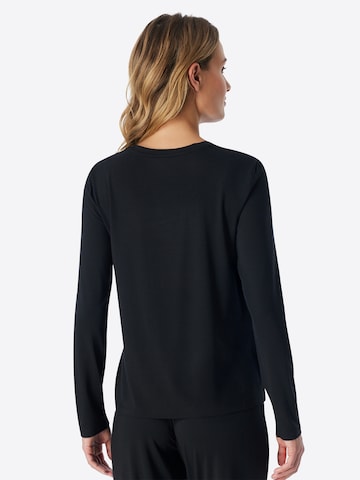 Chemise de nuit ' Mix Relax ' SCHIESSER en noir