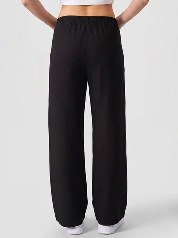 Tommy Life Wide leg Trousers in Black