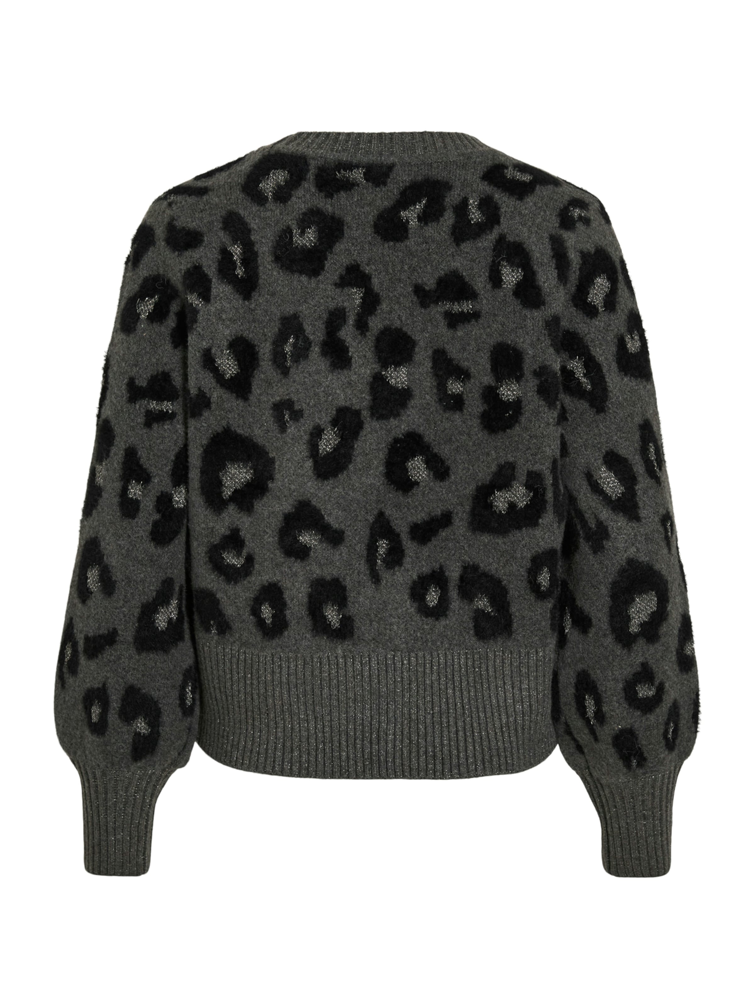 VILA Strickjacke 'VILao' in Grau