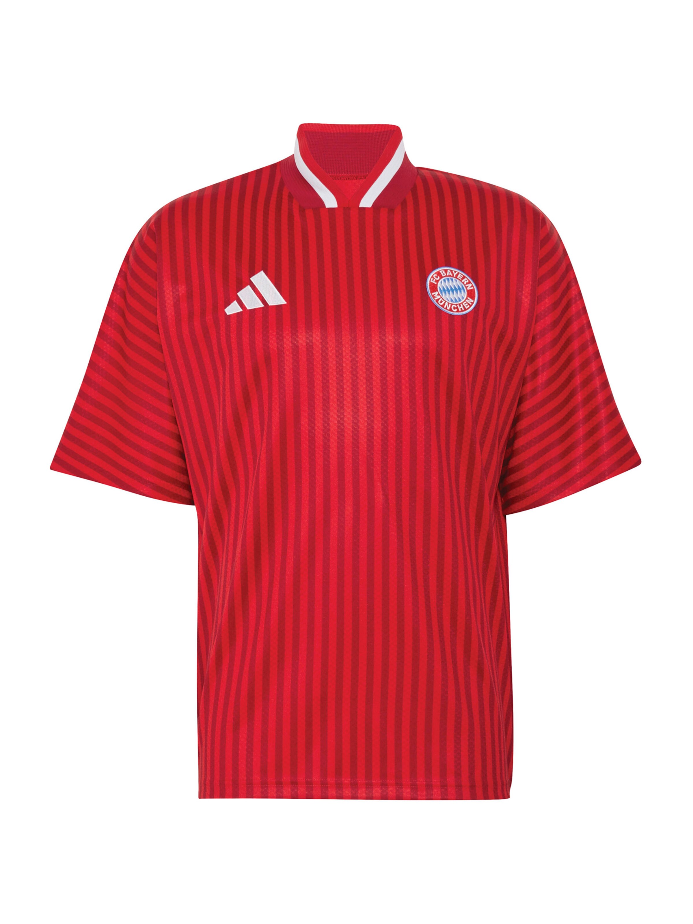 ADIDAS PERFORMANCE T-shirt fonctionnel 'FCB Stadium' en M en rouge / bordeaux / blanc, Vue avec produit